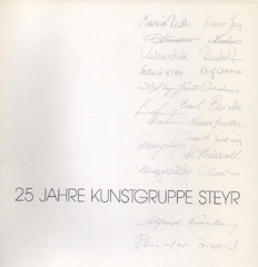 Katalog 25 Jahre Kunstgruppe